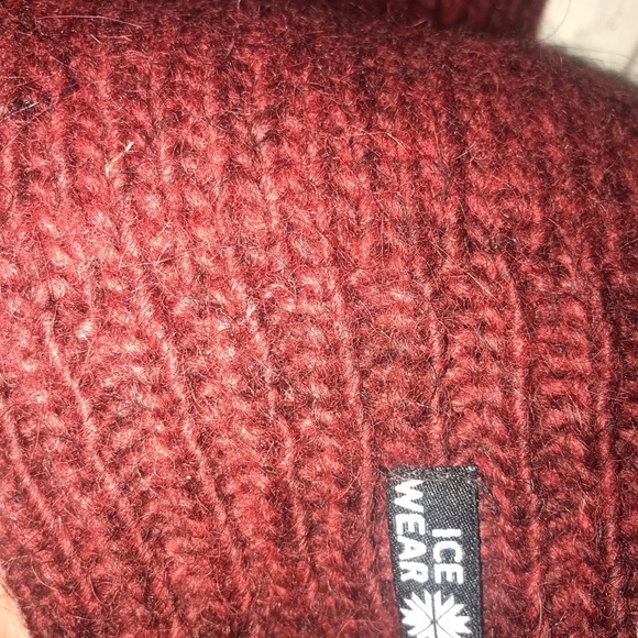 𝅺FRÓÐNÝ LONG CARDIGAN SWEATER FROM WOOL - Picture 8 of 8